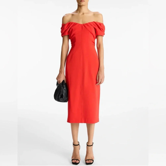 A.L.C. Dark Poinciana Nora Dress - Picture 1 of 10